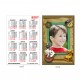 Calendar 6/9cm - laminated