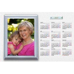 Календар 25/38см 