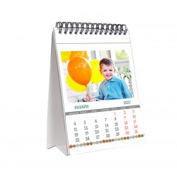 Desc calendar 12 pages format 13/18 cm