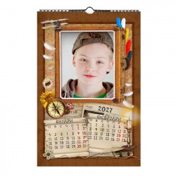 Calendar 12 pages format 30/45 cm