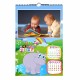 Calendar 6 pages and 6 photos format 30/45 cm