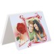 Card with a picture / double sided / 10x15 cm.