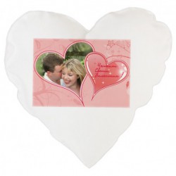 Pillow heart with frame 