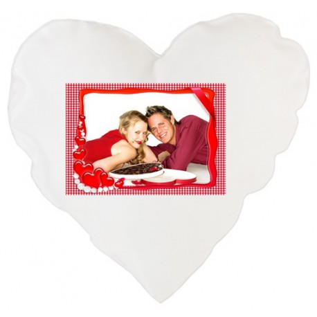 Pillow heart with frame