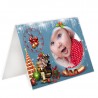 Card with a picture / double sided / 10x15 cm.
