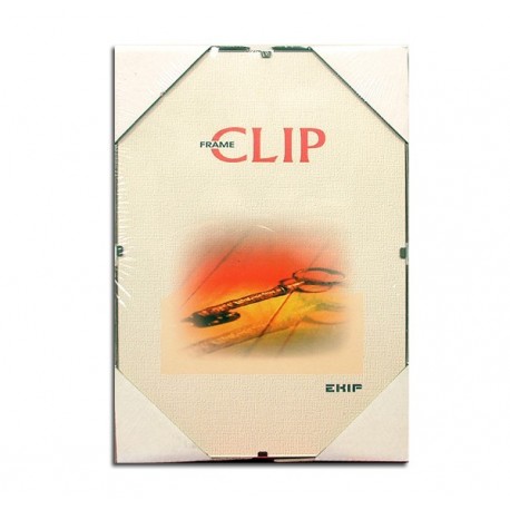 Glass frame with clip format 9/13cm.