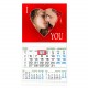 Business calendar with border 29/53 cm 