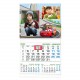 Business calendar with border 29/53 cm