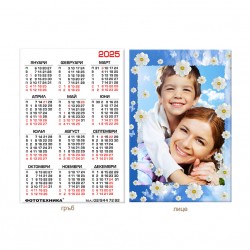 Calendar 6/9cm - laminated