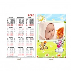 Calendar 6/9cm - laminated