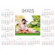 Calendar magnet Size 13х18 cm