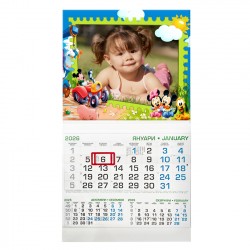 Business calendar with border 29/53 cm 