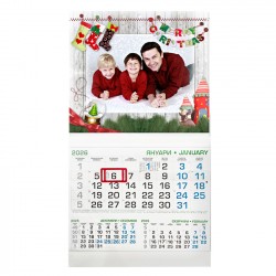 Business calendar with border 29/53 cm 