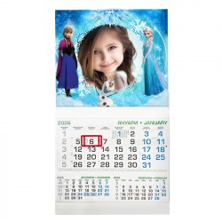 Business calendar with border 29/53 cm 