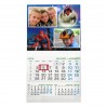 Business calendar with border 29/53 cm