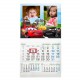 Business calendar with border 29/53 cm