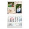 Business calendar with border 29/53 cm