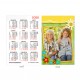 Calendar 6/9cm - laminated