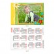 Calendar 6/9cm - laminated