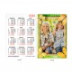 Calendar 6/9cm - laminated