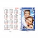 Calendar 6/9cm - laminated