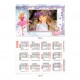 Календарче 6/9см- ламинирано