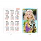 Calendar 6/9cm - laminated