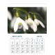 Desk calendar with ready-made design, size 13/18 cm