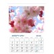 Desk calendar with ready-made design, size 13/18 cm