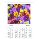 Desk calendar with ready-made design, size 13/18 cm
