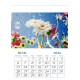 Desk calendar with ready-made design, size 13/18 cm