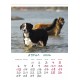 Desk calendar with ready-made design, size 13/18 cm