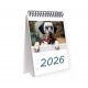Desk calendar with ready-made design, size 13/18 cm