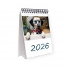 Desk calendar size 17/25 cm according to a ready-made design