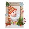 Merry Christmas MDF frame 10/15 cm